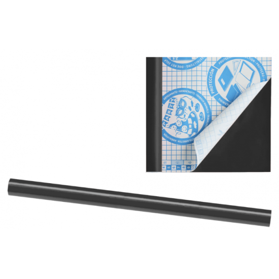 SADIPAL ΑΥΤΟΚΟΛΛΗΤΟ ΡΟΛΟ ΠΛΑΣΤΙΚΟ 0.50x2m 70micron VINYL ΜΑΥΡΟ